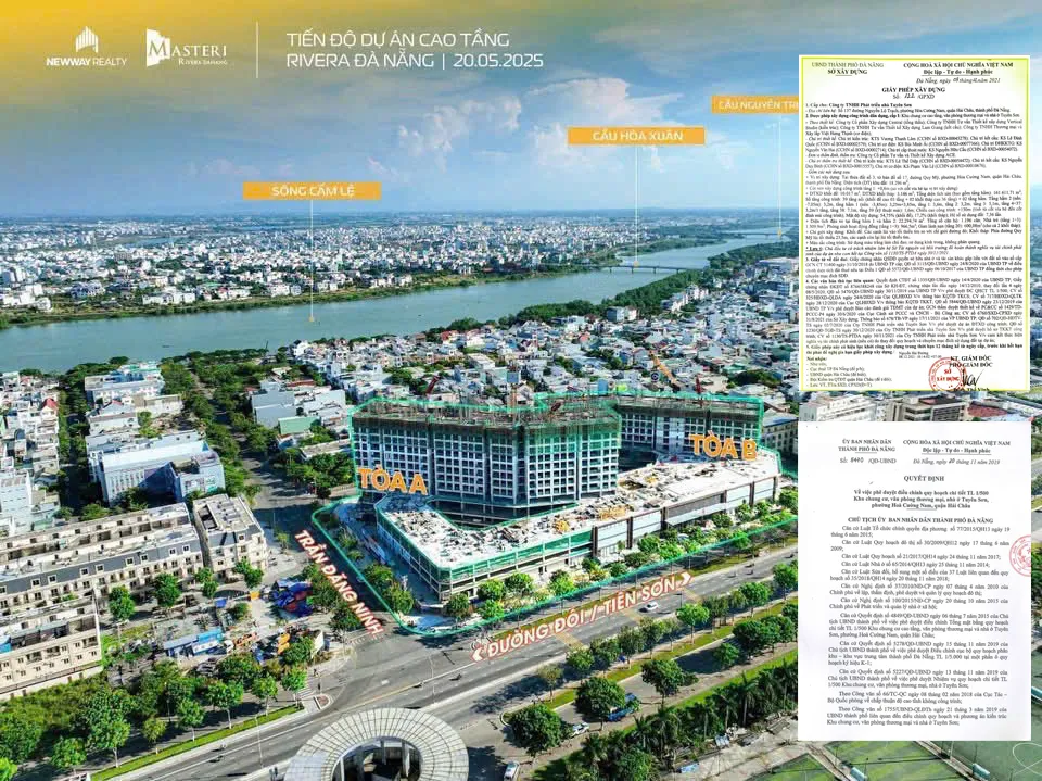 Giấy tờ pháp lý Masteri Rivera Đà Nẵng