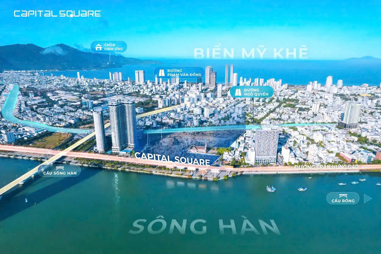 Capital Square Đà Nẵng - Căn hộ cao cấp ven sông Hàn